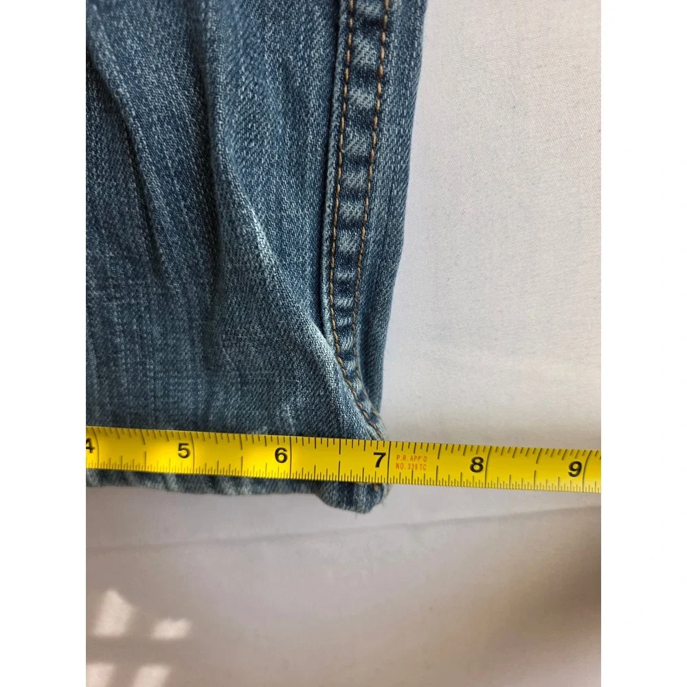 Gap Straight Fit Jeans Boys Blue Medium Wash Straight Mid Rise Straight